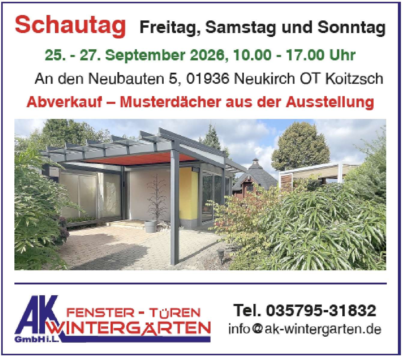 Abverkauf Sonderausstellung